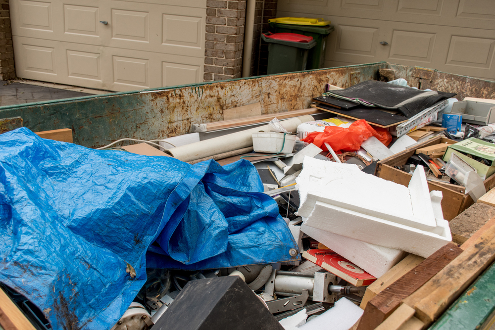 Sydney,,australia,2020 02 15,skip,bin,full,of,household,waste,rubbish