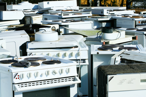 Recycled,household,appliances